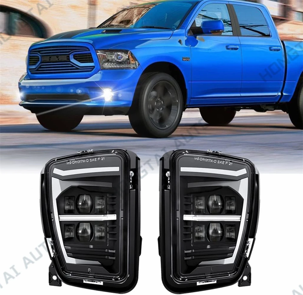 Led Mistlampen Voor Dodge Ram 1500 2013 2014 2015 2016 2017 2018 Ram Classic 2019-2022 Led Drl mistlamp Dagrijverlichting