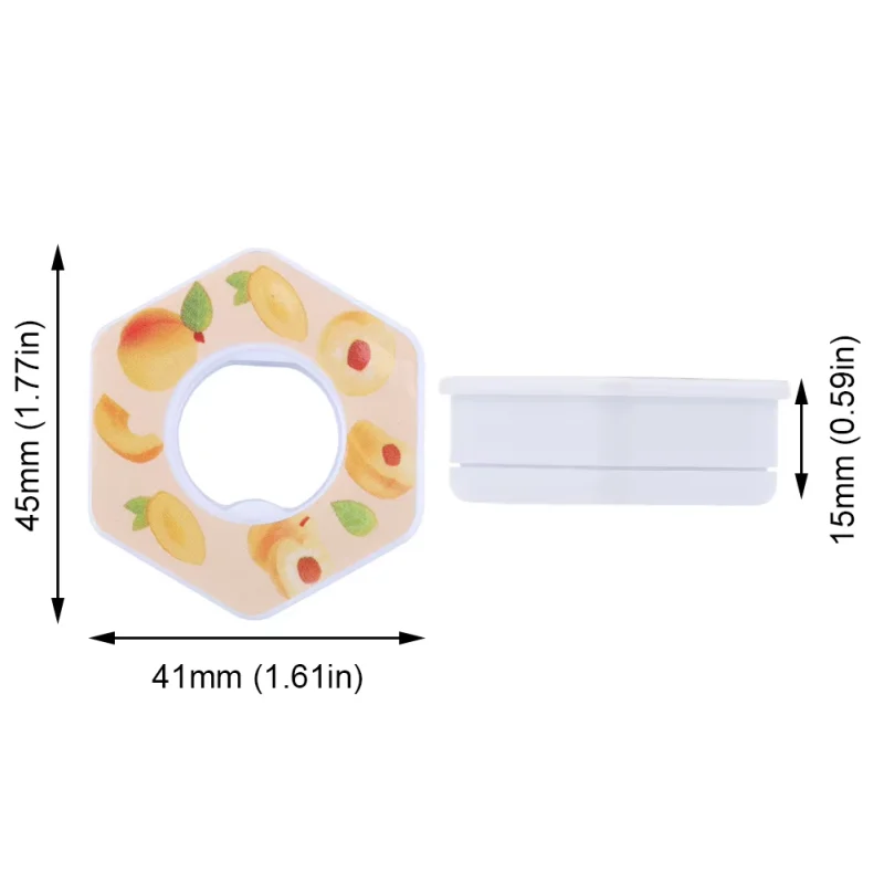 LUSQI 50Pcs/1Pc Hexagon Scented Pods Flavoring Pods Air Scent Fruit Flavour Pods 0 Sugar Up Sports Water Bottle Flavor Pods