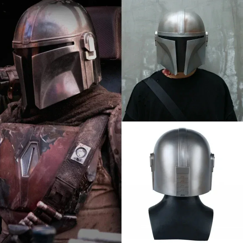 Dy20movie boba fett cosplay máscara capacetes máscaras de pvc adereços máscara de halloween para rosto com protetor de olho anime robô máscaras completas boba fet