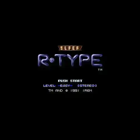 Custom Super R-Type NTSC 16 Bit Big Gray Game Card For 46Pin USA Game Players