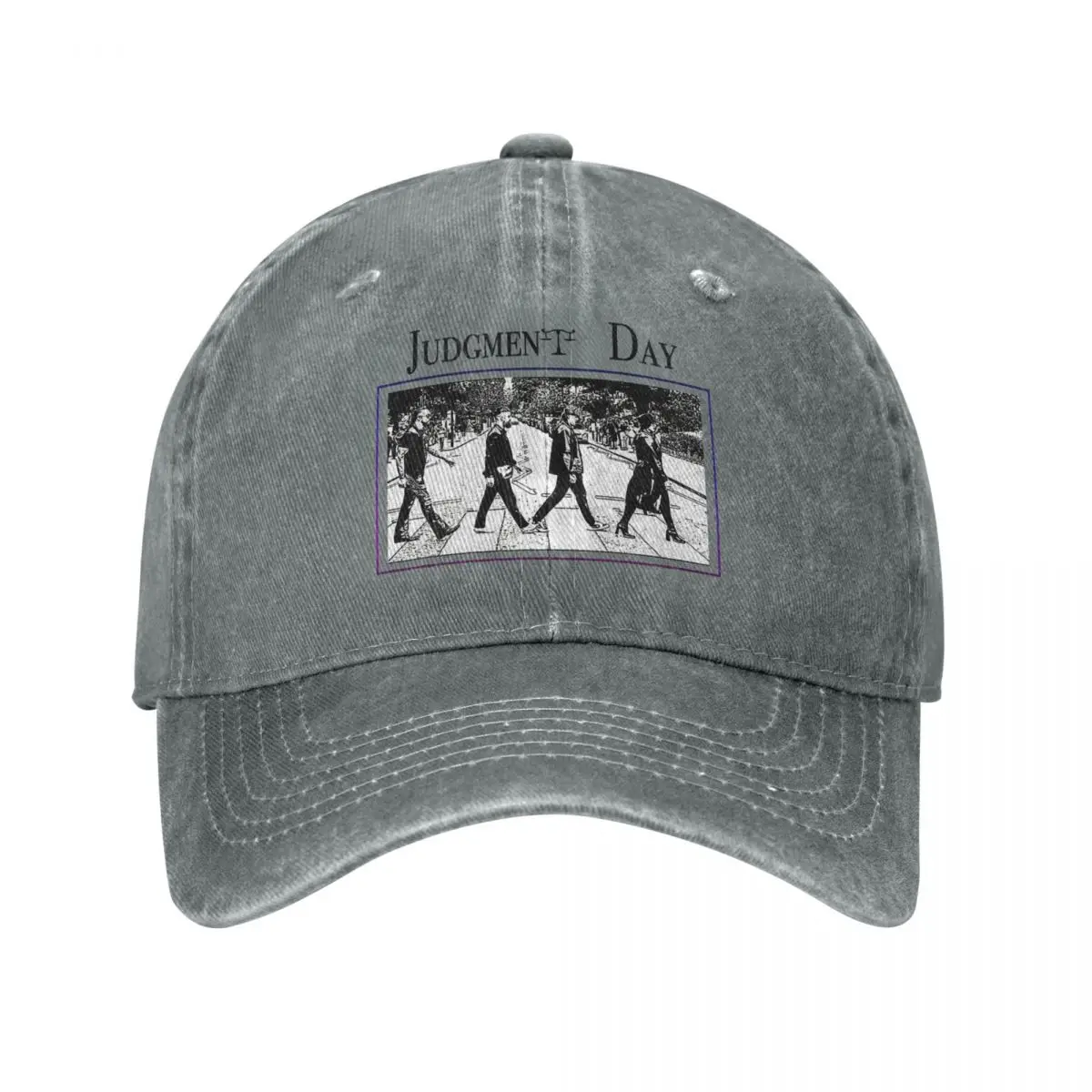 Rhea Riple Judgment Day On Abbey Road Baseball Cap Vintage Distressed Washed Wrestling Headwear Outdoor Activities Adjustable