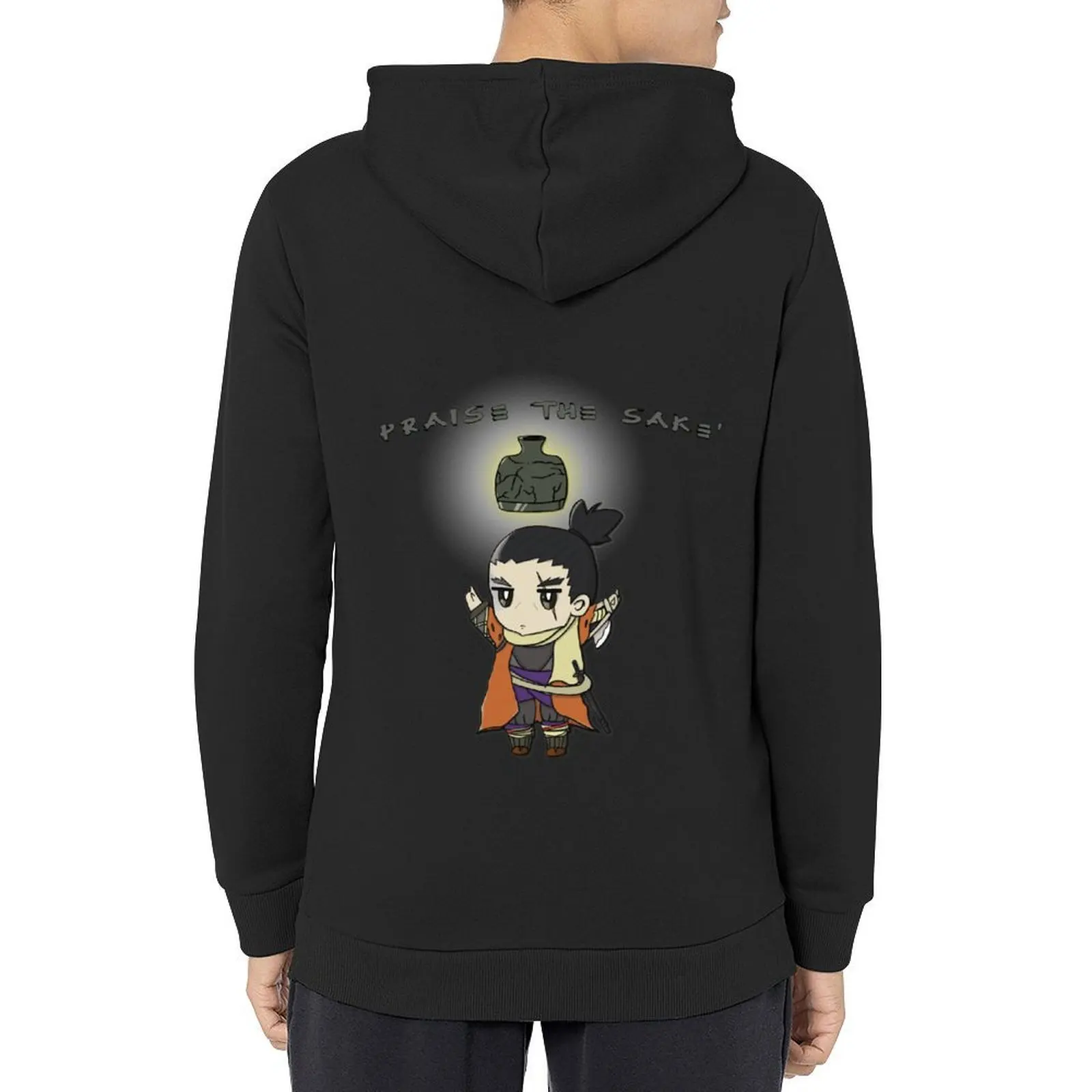 

Sekiro shadows die twice Praise the sakè Hoodie anime clothes men wear autumn new products aesthetic clothing hoodie