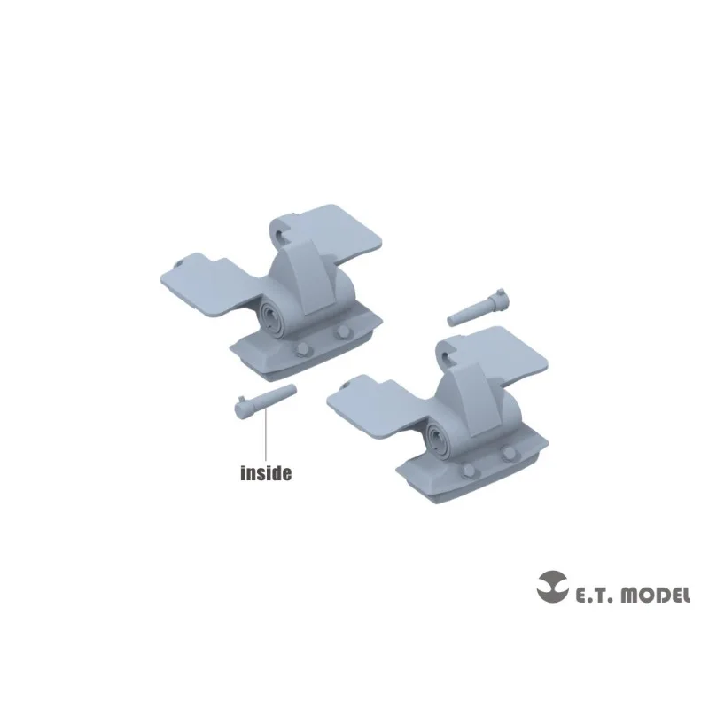 3D print 1/35 German Sd.kfz.251/Sd.kfz.11 Sprockets & Track Links (Early Type) Model Accessories Resin Parts Assembly Hobby DIY - view 4