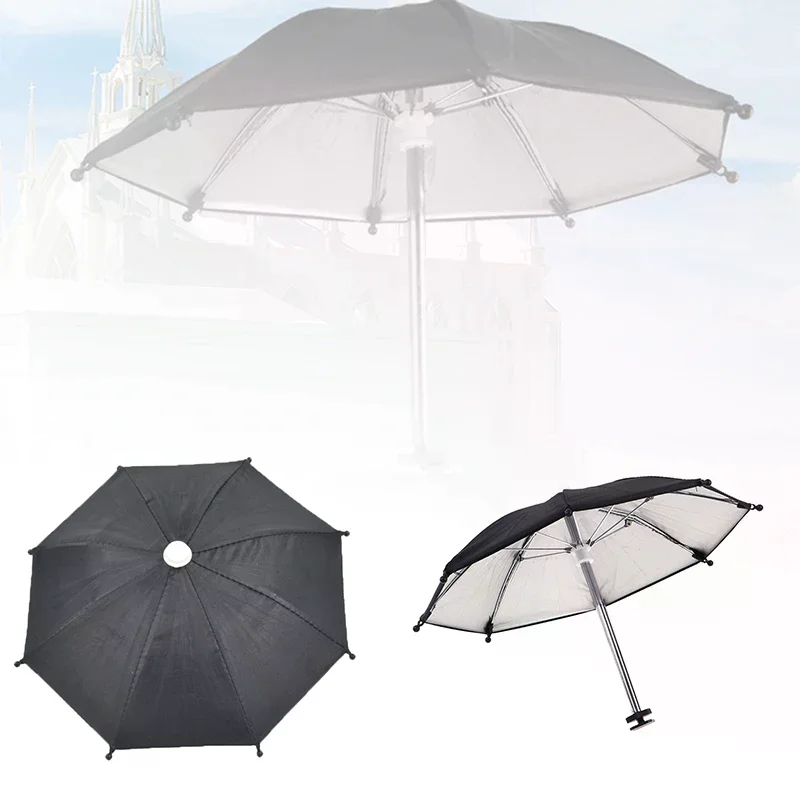 Black Dslr Camera Umbrella Sunshade Rainy Holder For General Camera Photographic