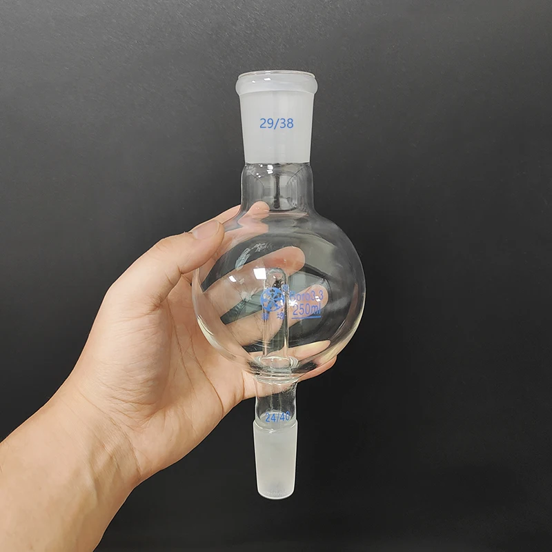 

FAPE Splash proof bulb standard ground mouth, Upper 29/38, Lower 24/40, Splash-proof ball, Splash ball, Borosilicate glass
