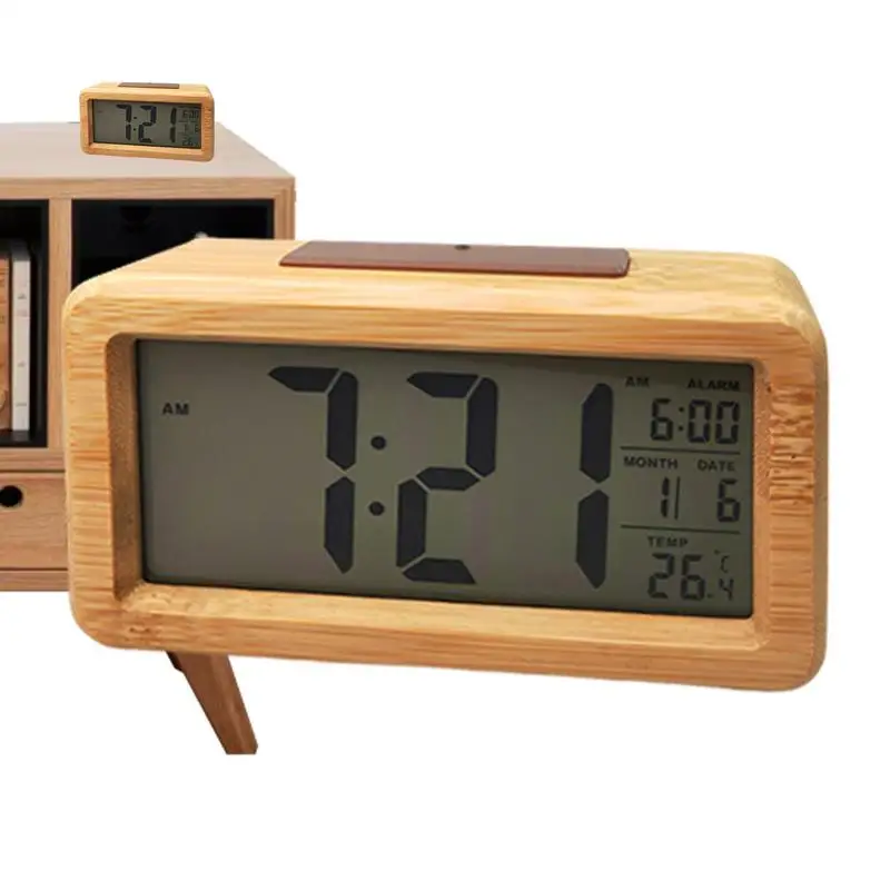 

Aesthetic Alarm Clock Digital Alarm Clock Small Battery Alarm Clock Decorative Battery Operated Alarm Clock For Bedroom