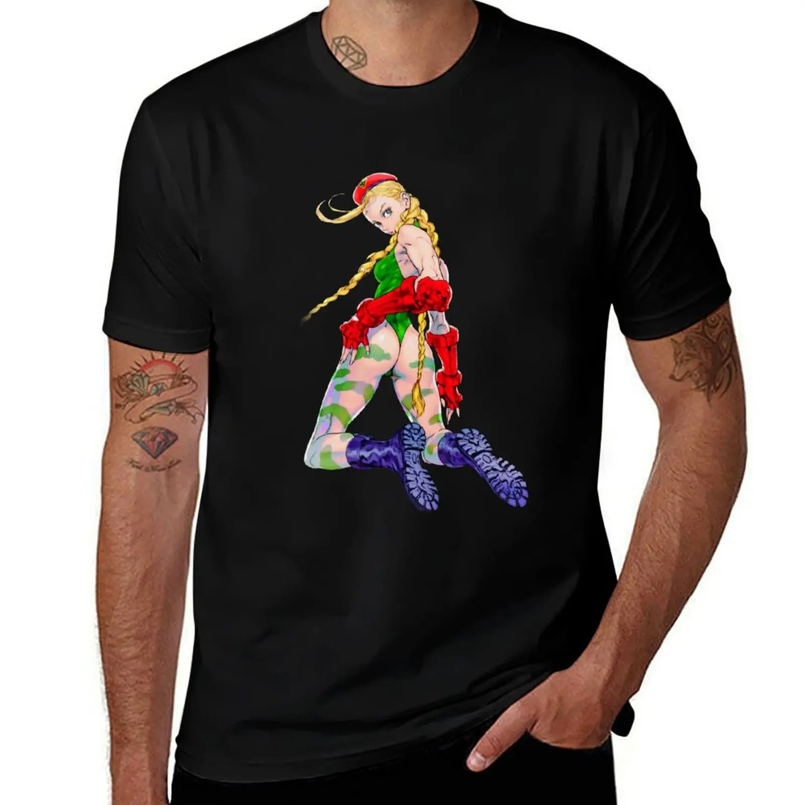 

Cammy White Booty T-Shirt men t shirt cotton 100% man t shirts for men T-Shirt
