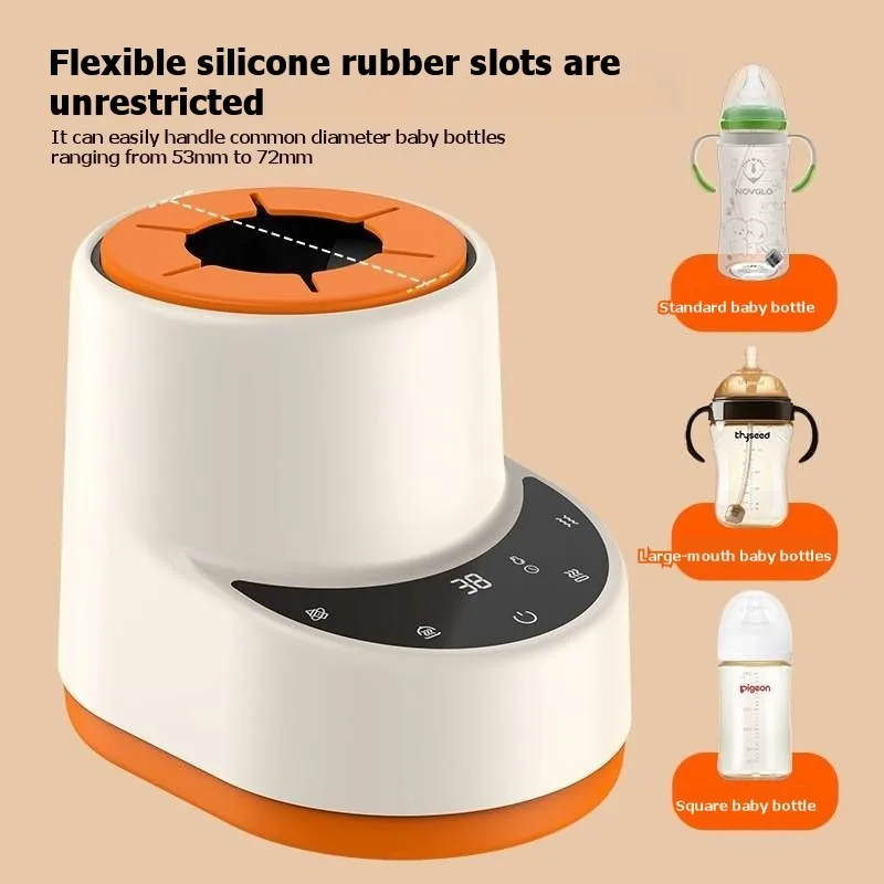 Best-Fully Automatic Baby Electric Bottle Shaker, 2-In-1 Milk Warmer& Formula Maker For Home Use- EU Plug Included
