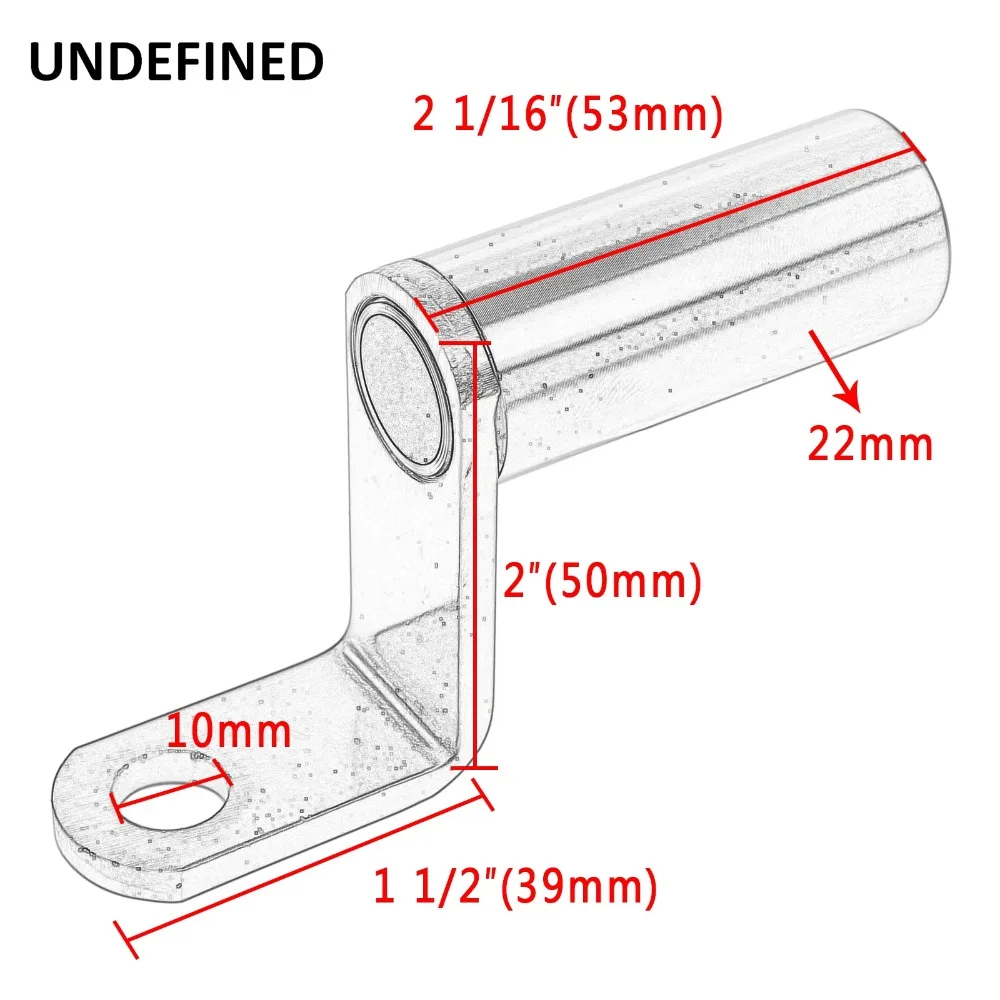 1db Motorbicikli rearview Tükör expander Karéj Magas légnyomású levegő minőségű Univerzális Adapter jogosultja Felszállít Alumínium Keverés Motorkerékpár kiegészítők