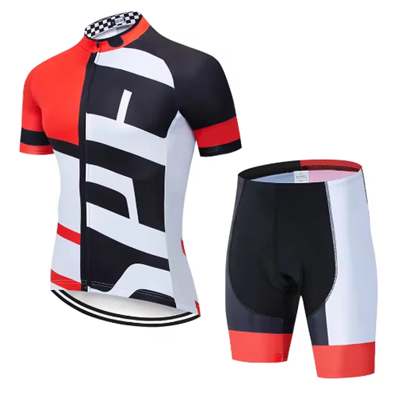 

New 2026 Men Summer Jersey Set Short Sleeve Ropa Ciclismo Hombre Cycling Clothing Triathlon Bib Shorts Suit Bike Uniform Maillot