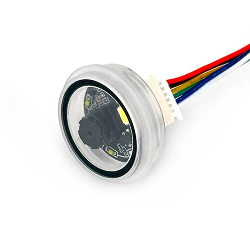 GM861S-LED White Fill Light Small Barcode Module Scanner USB/UART Interface 2D/1D/QR Code Reader For Arduino Windows Android