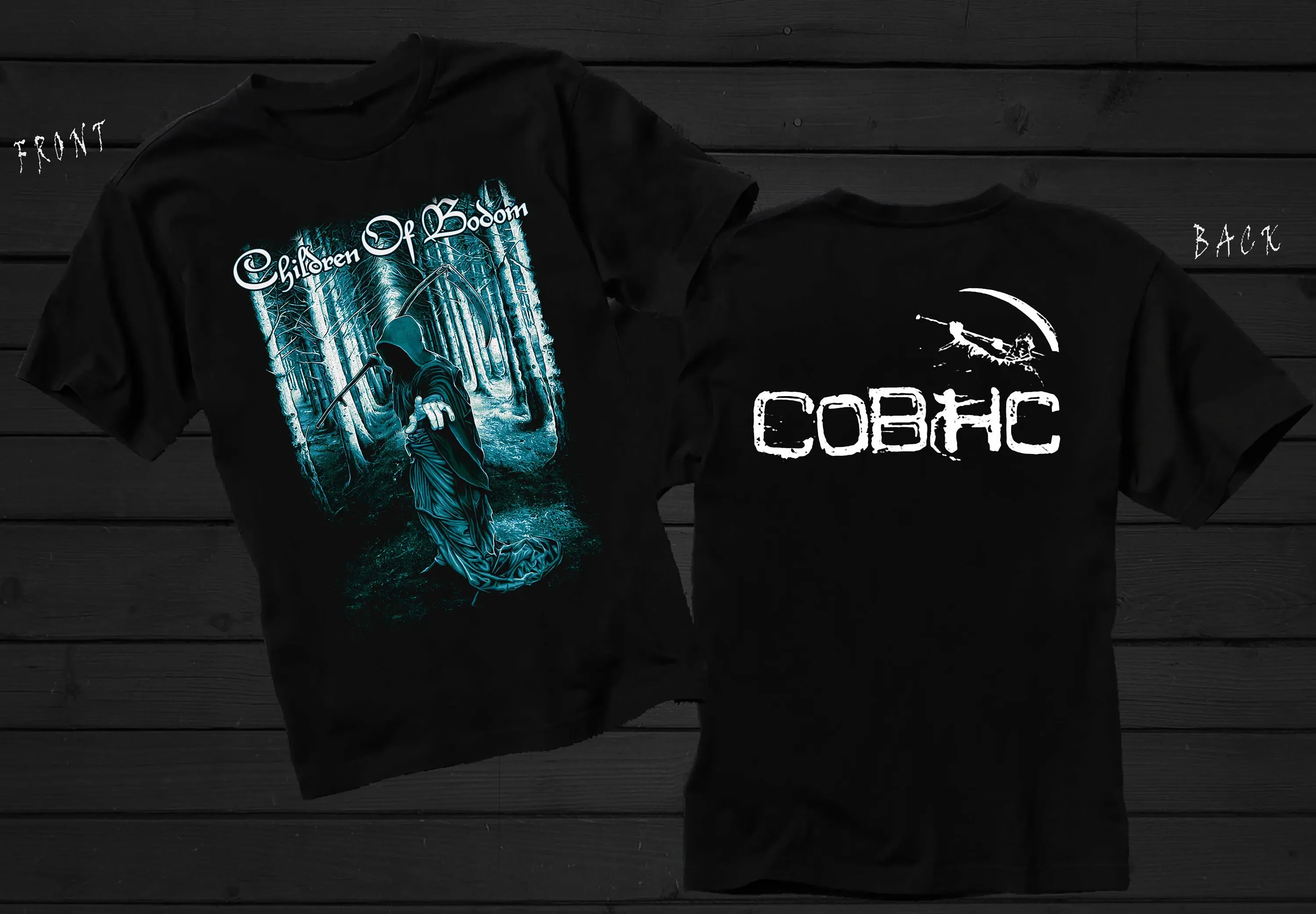 New DTG Printed T-shirt Children of Bodom Follow the