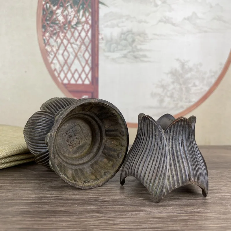 Lotus Incense Burner Lotus Tower Incense Burner Set Two-in-One Home Decoration Craft Ornament Incense Burner