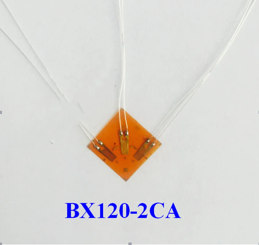 Foil resistance strain gauge/Three way strain rosette / normal temperature strain gauge BX120-2CA  120ohm  2mm