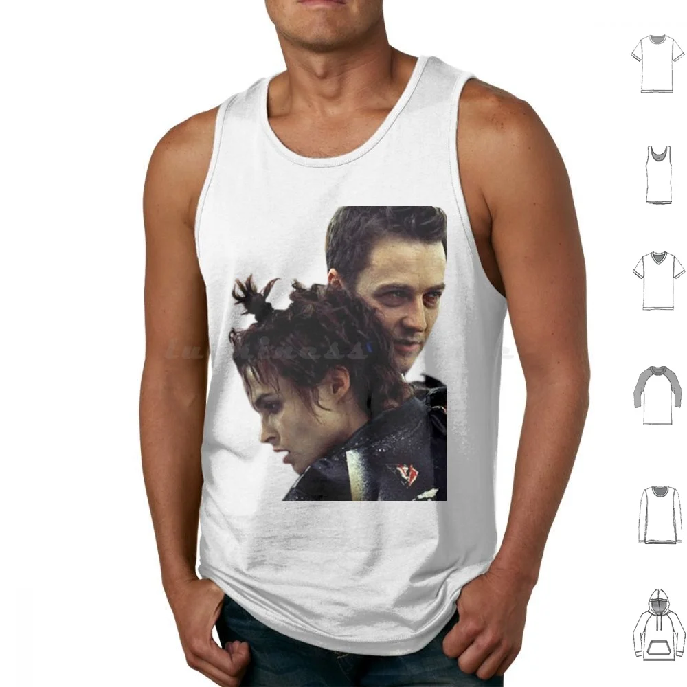 Fight Club Edward Norton And Marla Singer Tank Tops Vest Sleeveless Fight Club Soap Tyler Durden Brad Pitt Movie Club