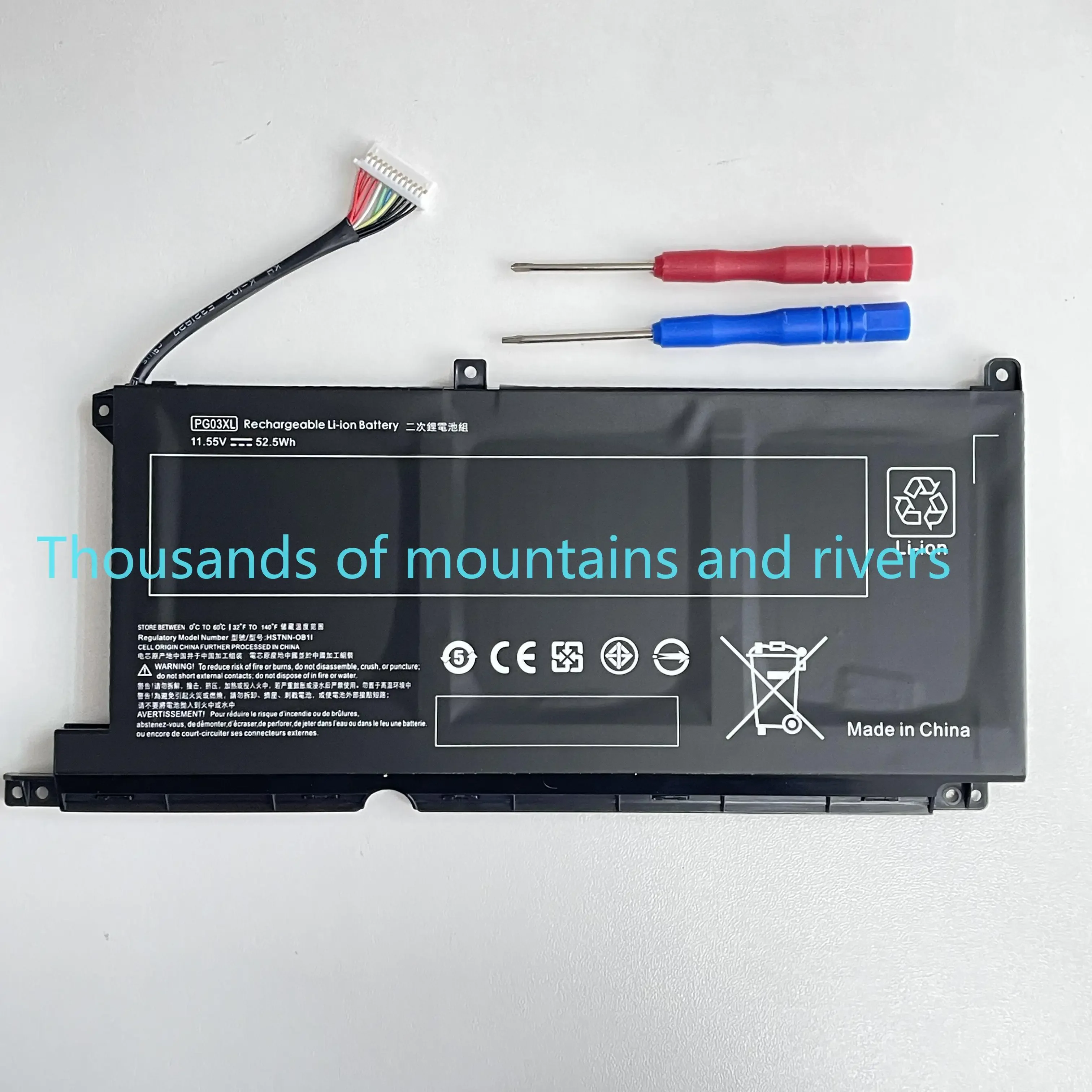 

11.55V Laptop Battery PG03XL For HP Pavilion15-DK 15-dk0125TX 831758-005 831532-422 HSTNN-DB9G L48495-005