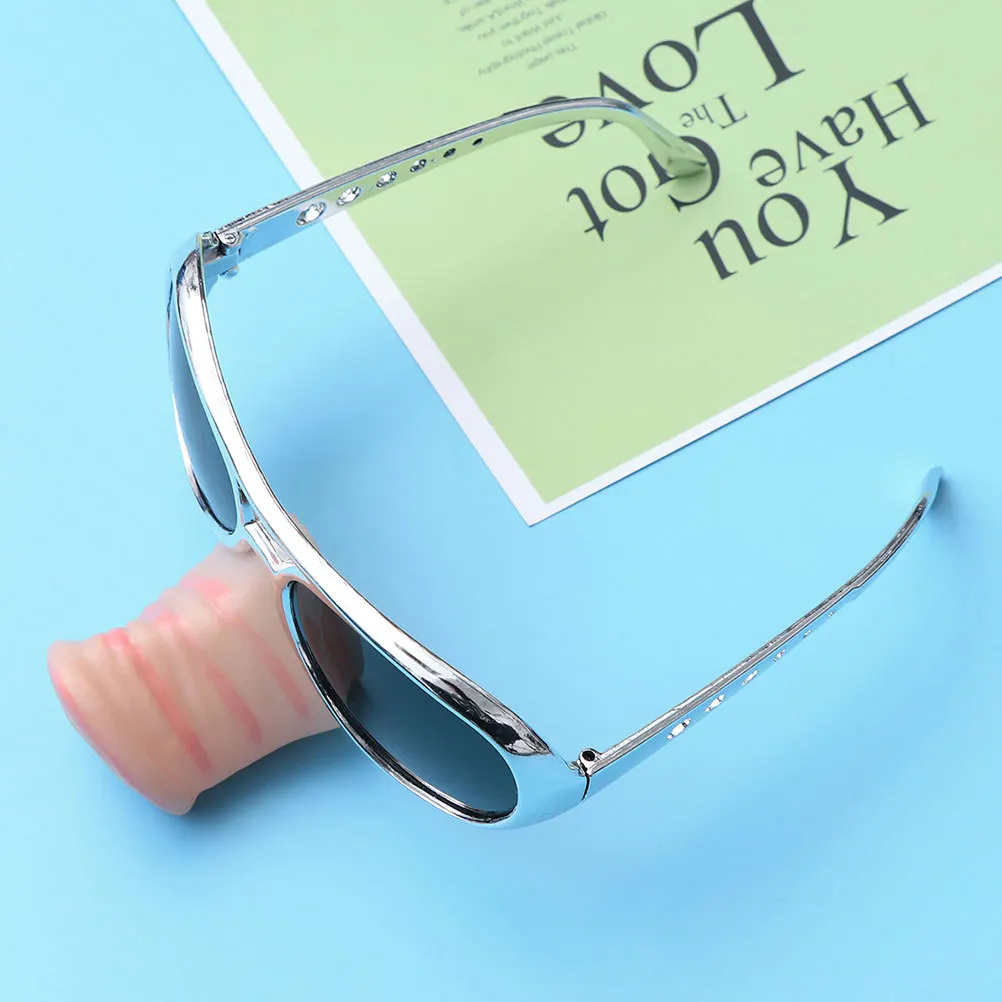 

2Pcs Pig Nose Party Glasses Unique Shape Fun Accessories Lightweight Stylish Attractive Silver Party Glasses
