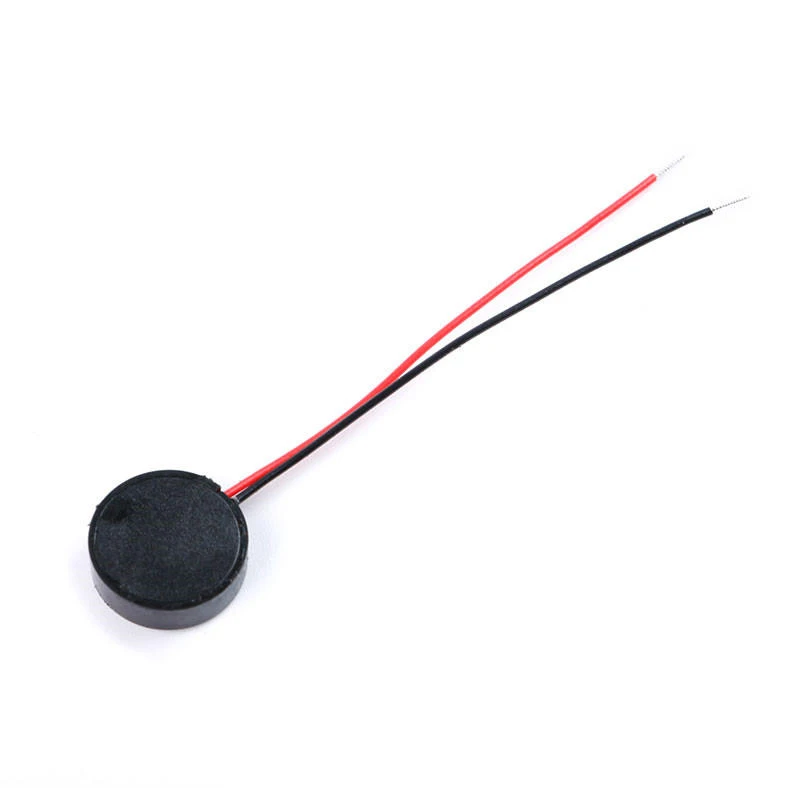 1404 Passive Piezoelectric Welding Wire Buzzer 14*4MM AC With Line Low Power Consumption Instrument Buzzer (5 Pcs)