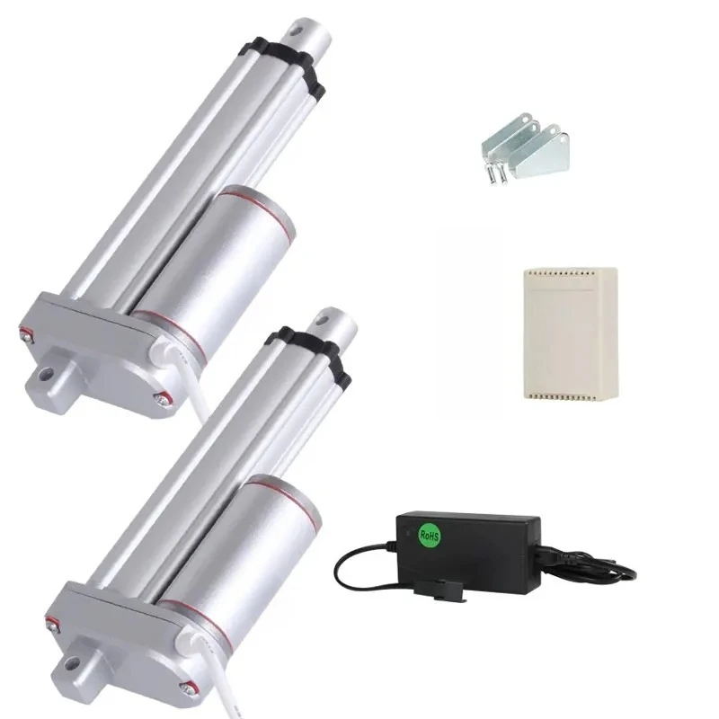 Small Push Rod One Drag Two Full Set 220V Telescopic Rod Electric Push Rod Motor
