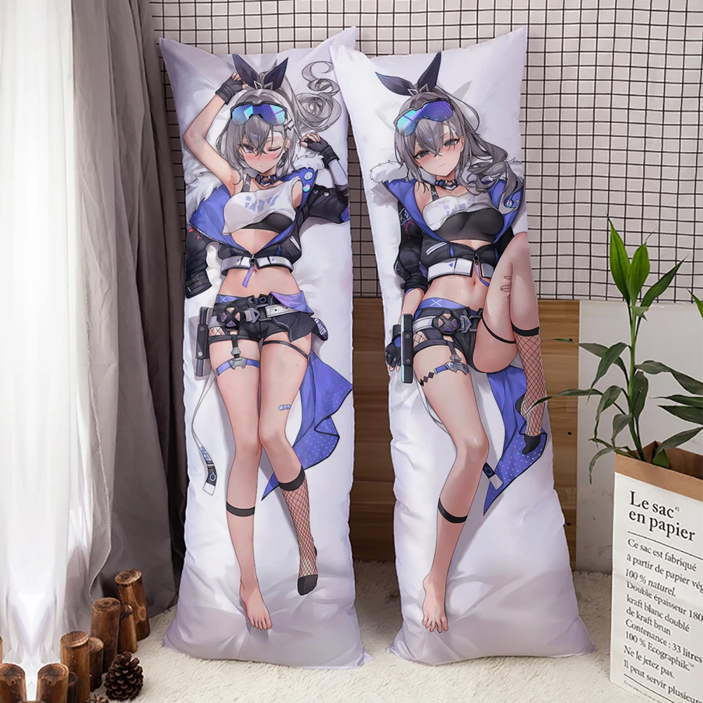 

Game Honkai Star Rail Silver Wolf Dakimakura Hugging Body Pillow Cover Case Long Sleeping DIY Pillowcase Home Bedding 6 Sizes