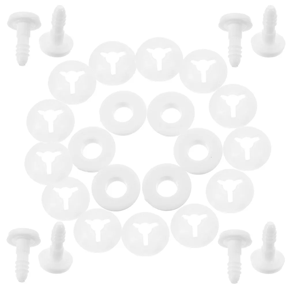 

50 Sets Plastic Joint Connectors Movable 20Mm for DIY Craft Making Soft Animal Assembly Parts Repair Accessories