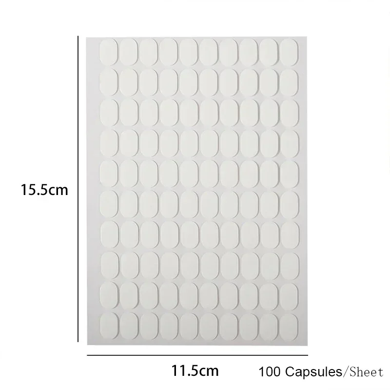 300 ชิ้นเล็บเทปกาวสองหน้าสําหรับเล็บเคล็ดลับผู้ถือ Traceless โปร่งใสเล็บ Strip เล็บปลอมขาตั้งจอแสดงผลเครื่องมือ