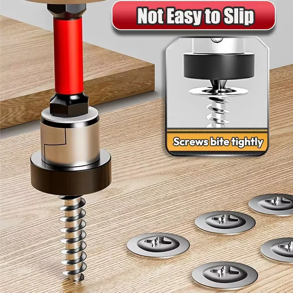 Magnetic Positioning S2 Screwdriver Bits for Drywall Plasterboard Gypsum Board Locating Bit Head Drilling Tools
