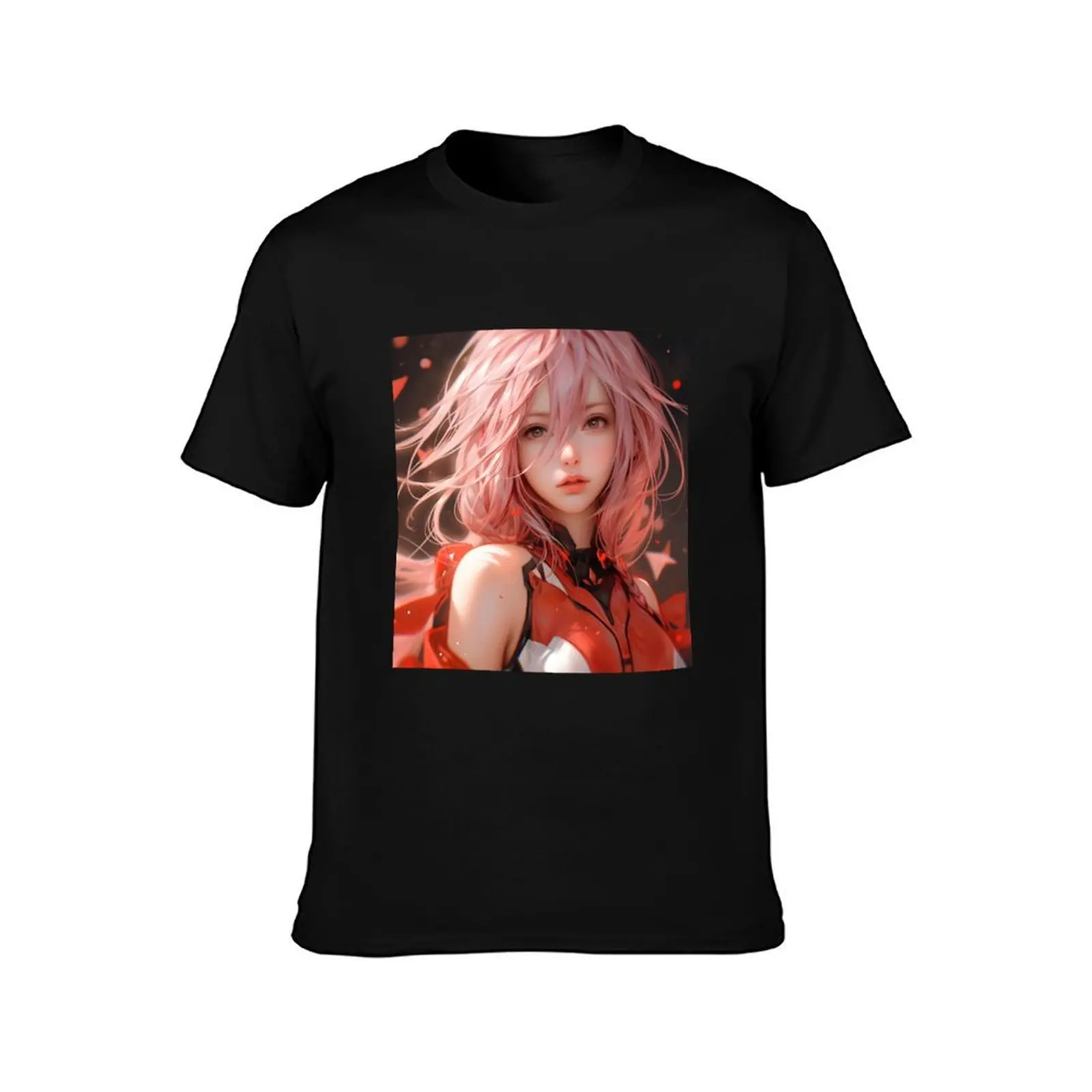 Inori GC Cute Anime Girl T-Shirt man t shirt street wear sweat mens t shirts