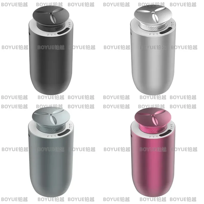Portable Dual Fluid Aromatherapy Diffuser Intelligent Auto Spray Air Freshener for Car Home Office Laptop USB Scent Dispenser