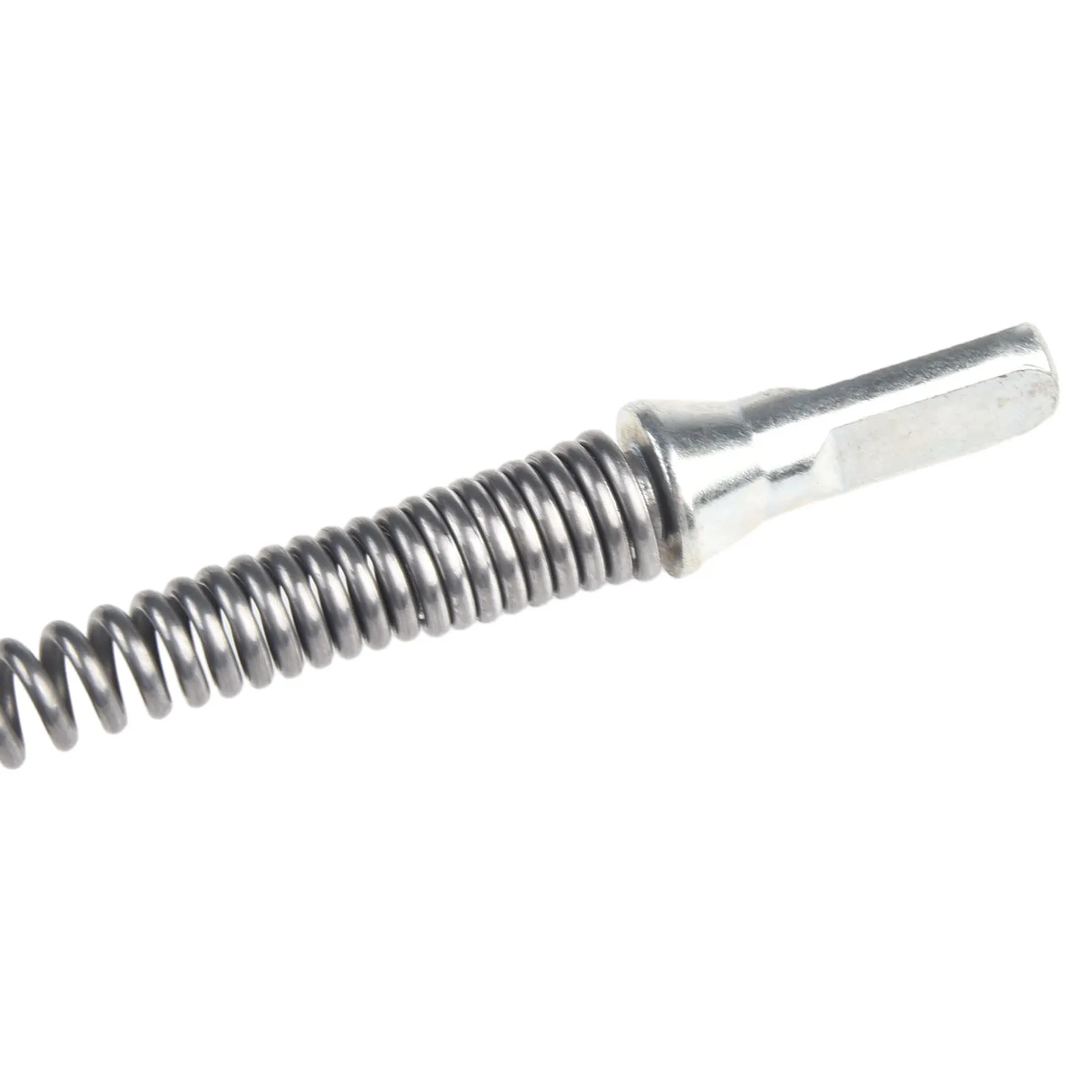 Spring Drain Pipe Cleaner Tool 5 Meters Long with Electric Drill Connector for Domestic Kitchen and Bathroom Use