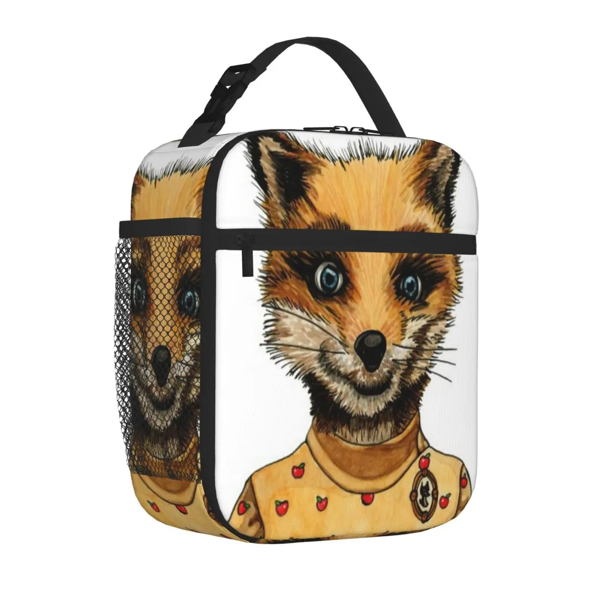 Bestselling Mrs Fox Plain Design School Lunch Bag Roadside Stop Picnic Lunch Bag