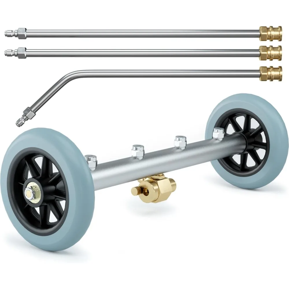 

Очиститель ходовой части мойки высокого давления, 16-дюймовый, профессионального уровня, водяная метла для мойки высокого давления, сверхмощный распылитель под автомобилем Cle