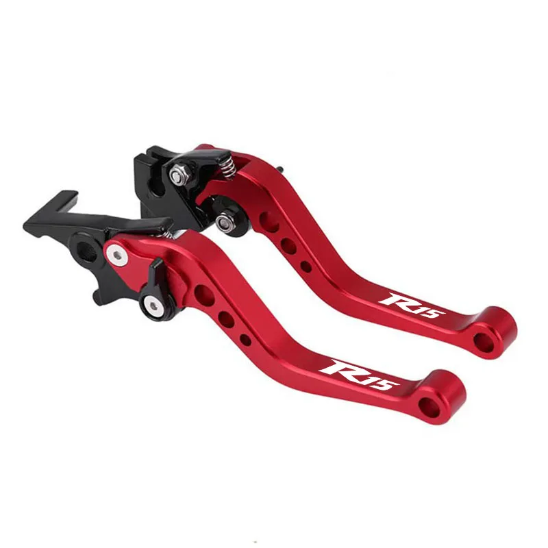 for Yamaha YZF R15 V2 V3 ABS 2009-2020 Red Blue Gold R15 Motorcycle Adjustable Brake Clutch Lever Accessories