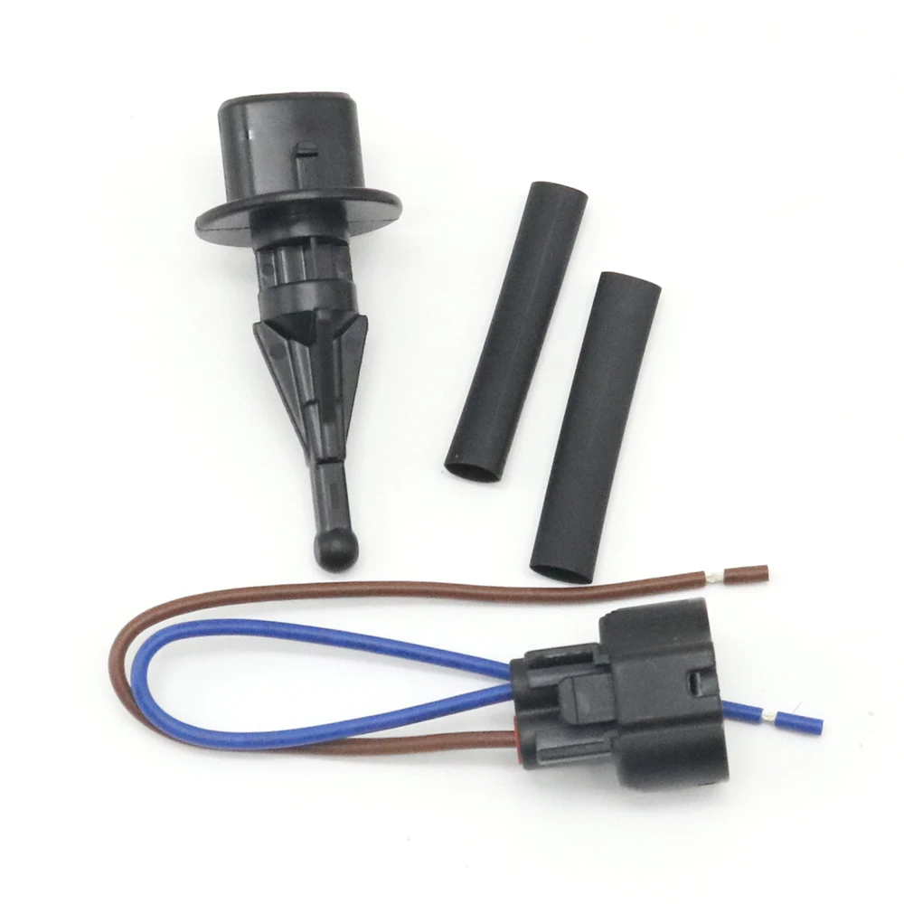 For Mitsubishi Montero Pajero MK4 V88V V88W V98V V98W 2007-2021 Car Intake Air Temperature Sensor With Wire Plug