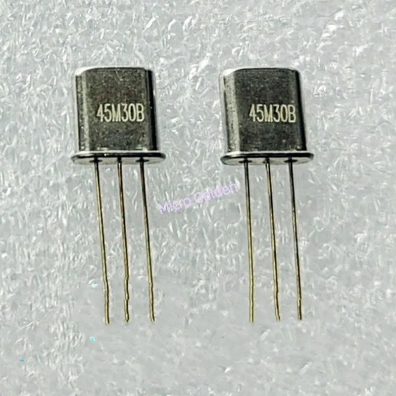 (2PCS) 45M07B 45M15B 45M30B 45MHz 4-pole Communication Machine UM-1/5 Single-Chip DIP3 Crystal Oscillator Filter