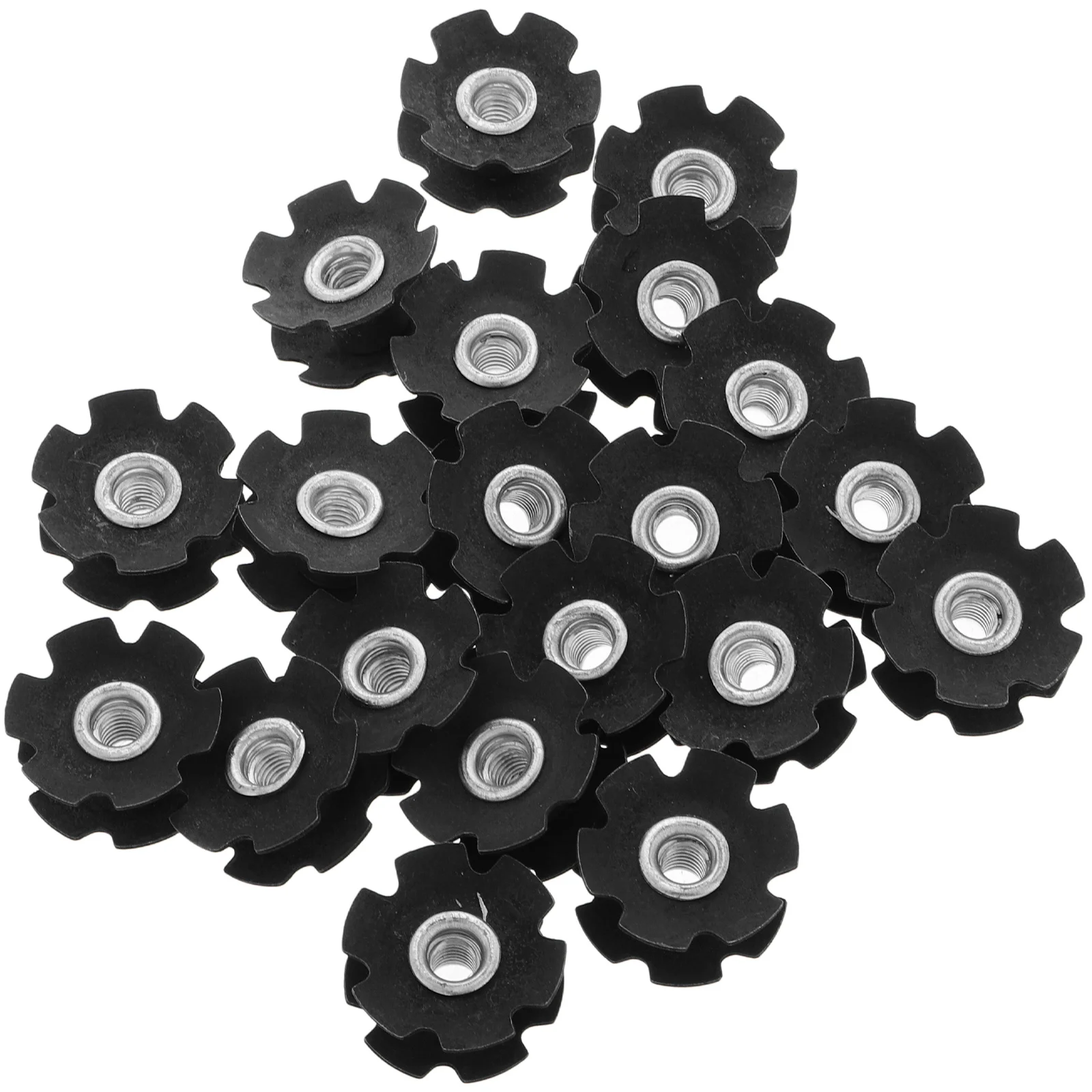 

20Pcs Bicycle Headset Nut for Mountain Bike Fork Secure Connection Expanding Structure High Precision Cycling