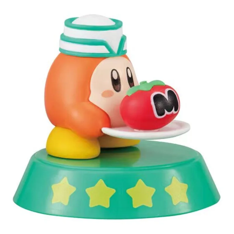 BANDAI Kirby Bandana Waddle Dee Role Modeling Ornament Gashapon Collectible Model Toy