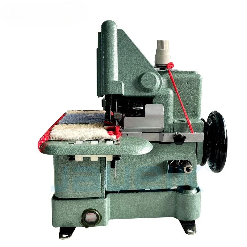 

Medium and thick material carpet edge locking machine Three-wire wiring machine Car floor mat machine Edge wrapping machi