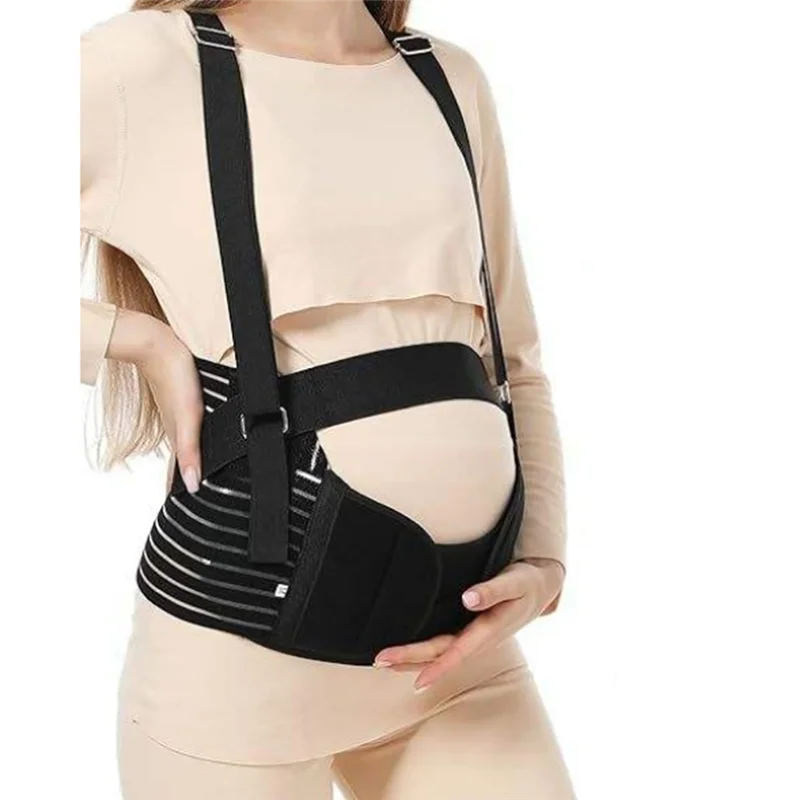 XX-Banda de soporte para el vientre para embarazo ajustable para escenarios mediados y tardes correas de soporte para el Abdomen cómodas L