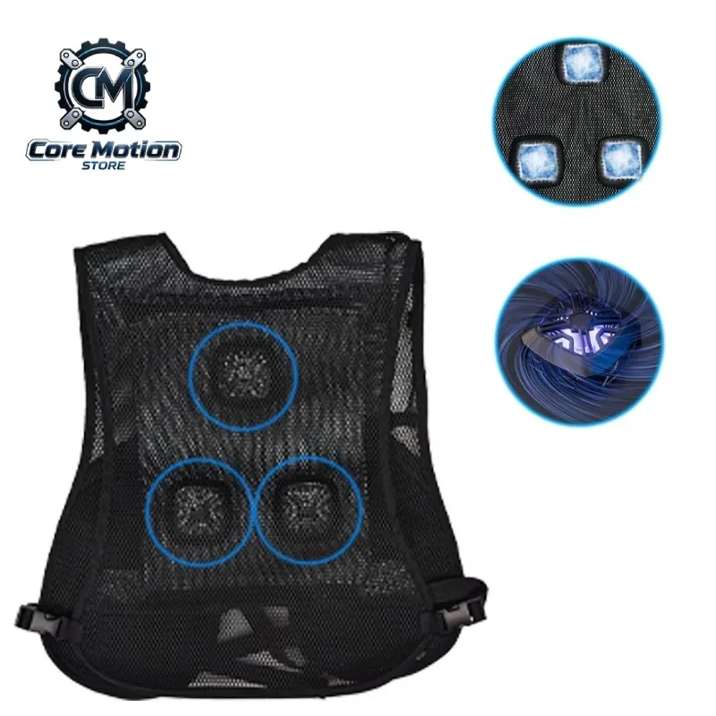 Fishing Breathable Light Thin Cooling Work Vest Outdoor Anti-Uv Light Fan Vest for Summer Outdoor