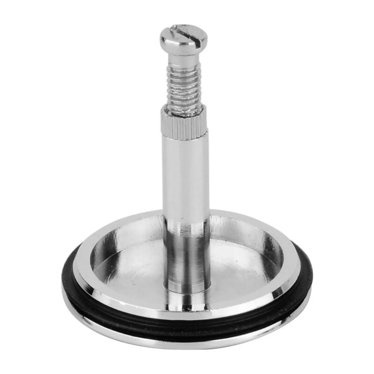 Tappo per vasca da bagno in ottone da 43mm tappo di scarico valvola tappo di scarico per vasca da bagno placcatura in argento per la maggior parte dei lavelli vasche da bagno miglioramento della casa
