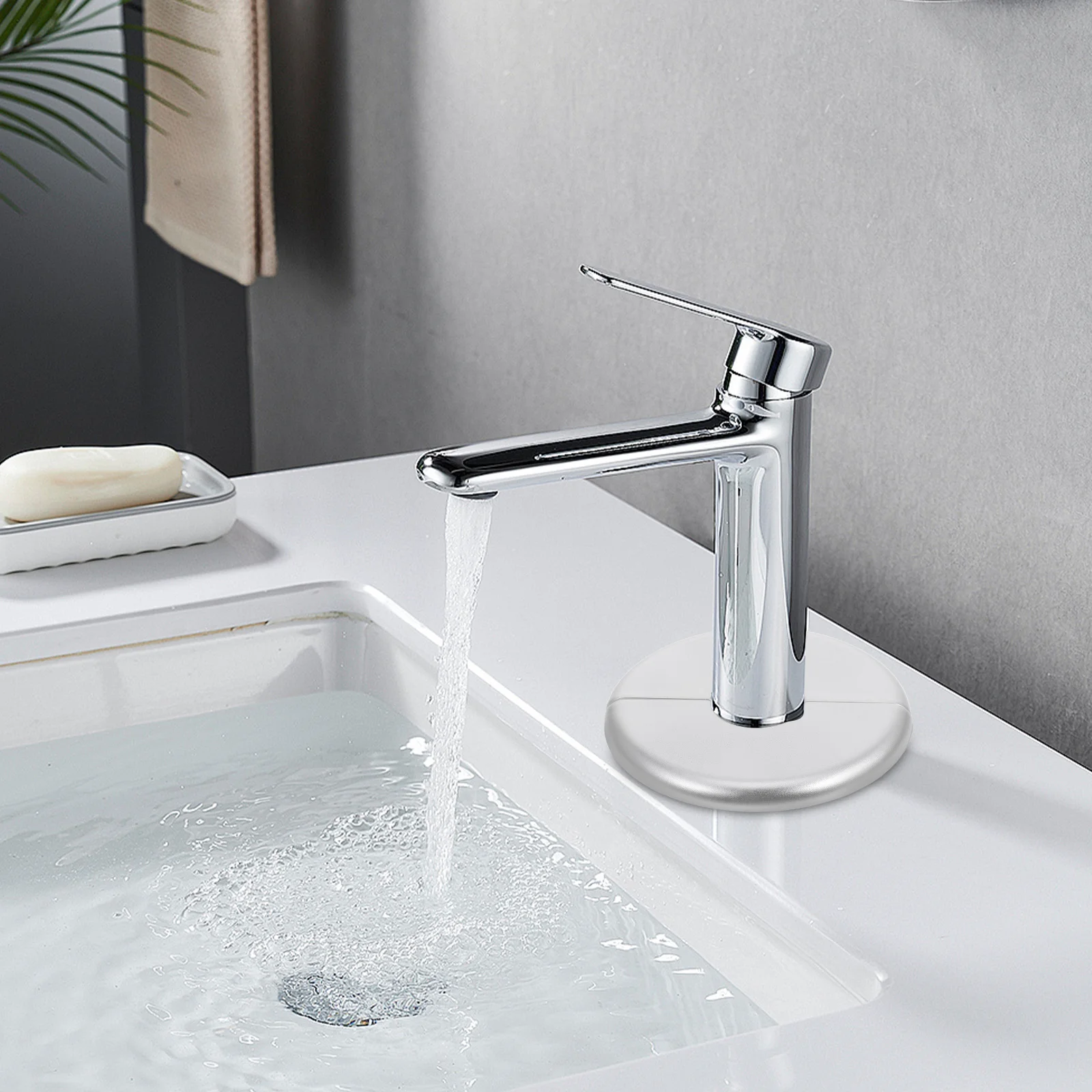 

4Pcs Pool Ladder Cover Round Shielding Plate for Water Pipe Decoration and Ladder Hole Protection Split Flange Covers for Pool