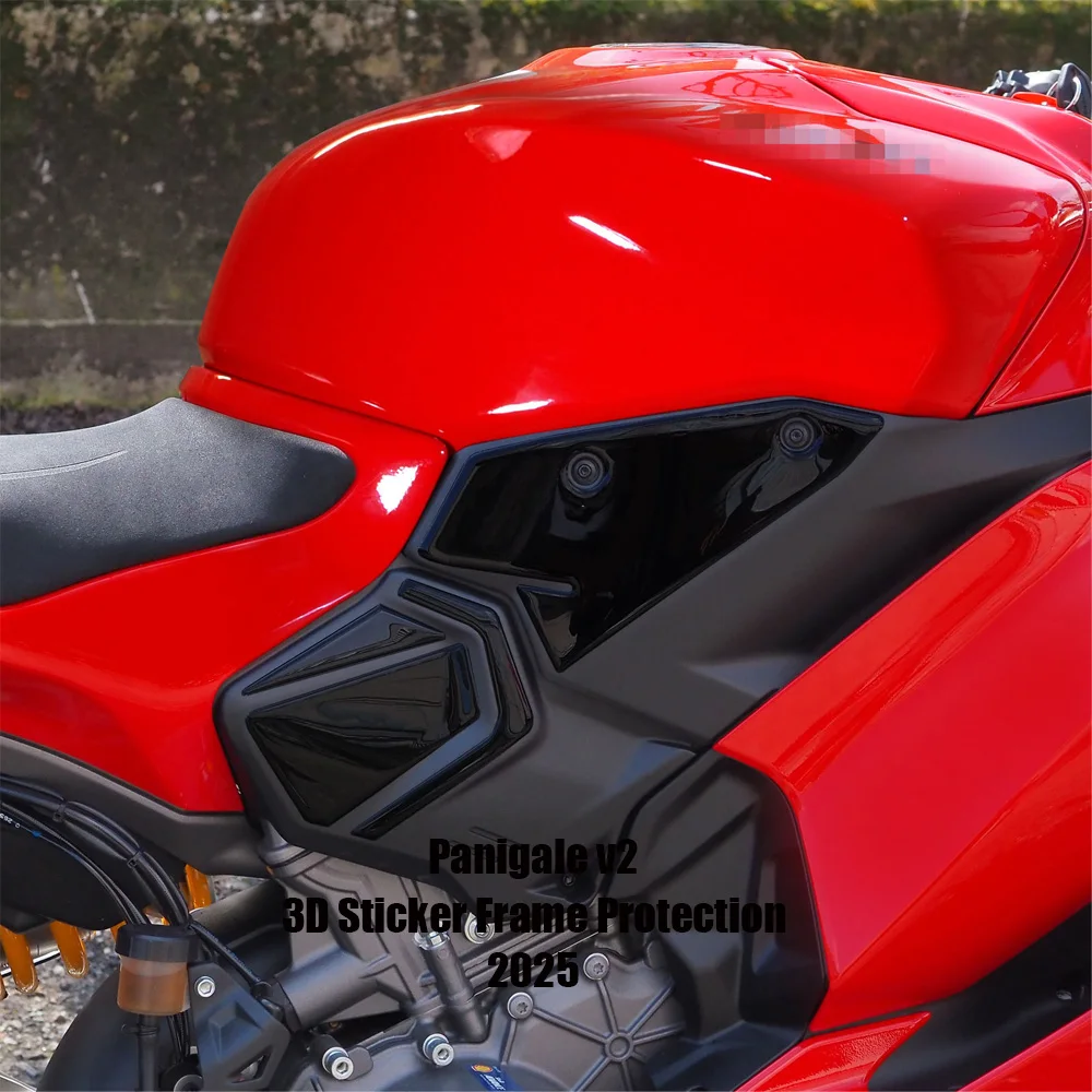 

3D Motorcycle Stickers for Panigale V2 v2 Protective Frame Decorative Decals 2025