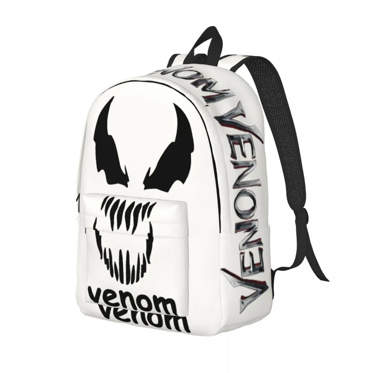 For Gifts Venom Sturdy Shoulder Schoolbag Marvel Spider Man Venom Dual-Use Teenager Daypack Picnic