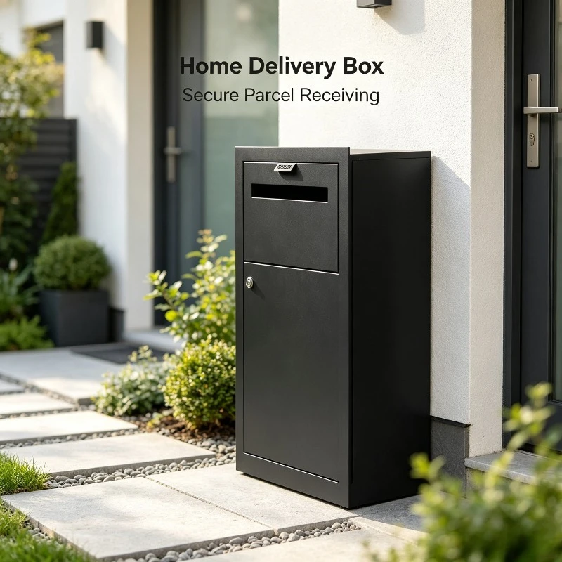 Parcel Locker Anti Theft Self Pickup Cabinet Home Office Mail Box For Doorstep Package Document Receiving
