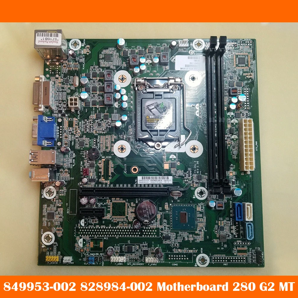 849953-002 828984-002 For HP 280 G2 MT Motherboard LGA1151 H110 Work Fine High Quality Fast Ship