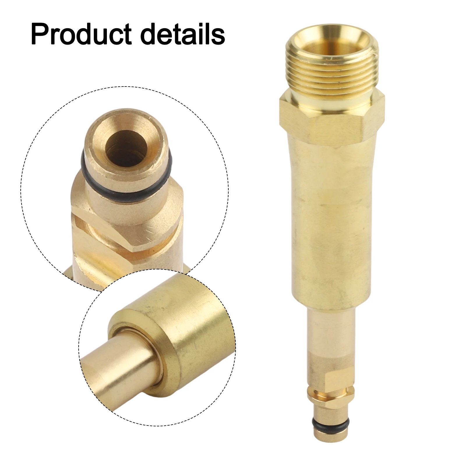 For Karcher K2 K3 High Pressure Cleaning Rotary Threaded Connector Built for Robustness and Effective Dirt Removal