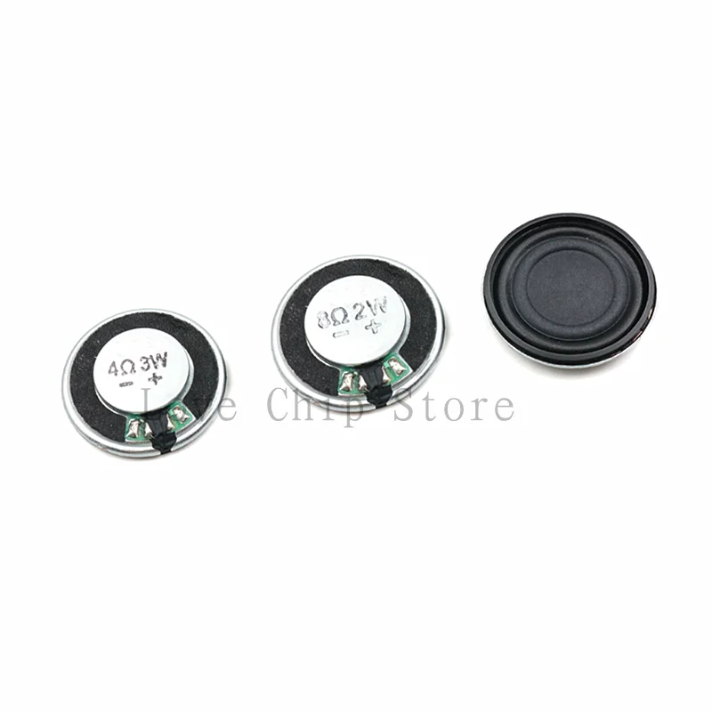 2PCS Diameter 28MM Iron Composite Membrane 4 Ohm 3W Speaker 2.8CM 8Ohm 2 Watt Speaker Ultra-thin Horn Acoustic Components