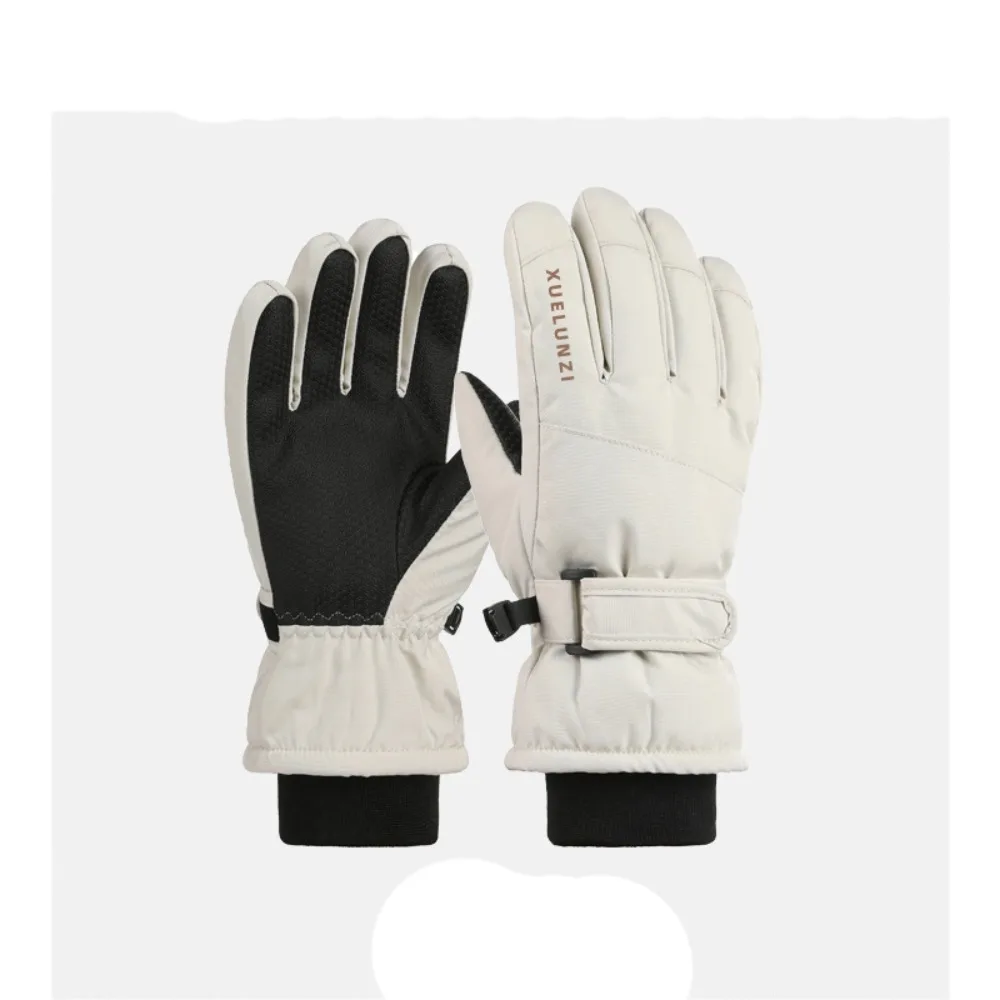 Nuovi guanti da sci per bambini caldi invernali antivento neve snowboard guanti sportivi all'aria aperta addensare guanti da ciclismo antiscivolo
