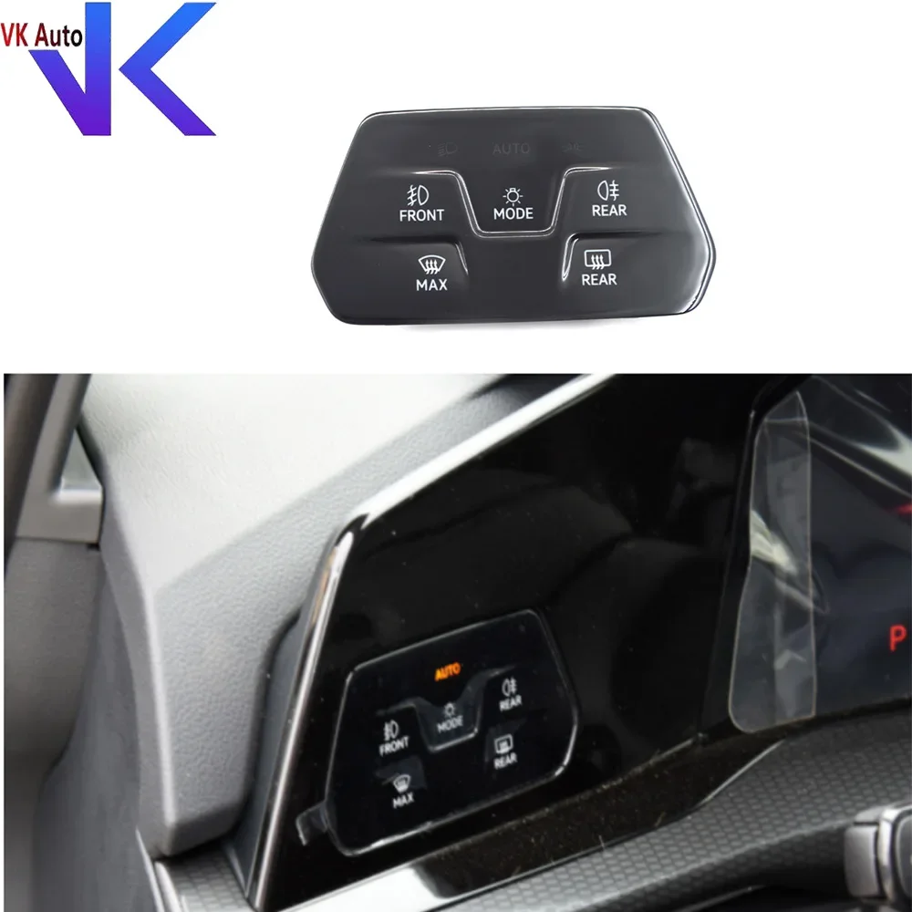 For VW Golf MK8 OEM Touch Screen Auto Headlight Light Switch Fog Lamp Button 5HG 941 193 B 5HG941193B